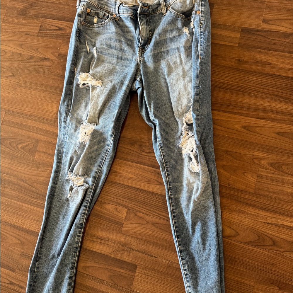 Torrid Skinny Jeans in Classic Blue